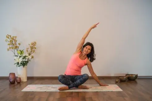 Mit Yoga in Balance