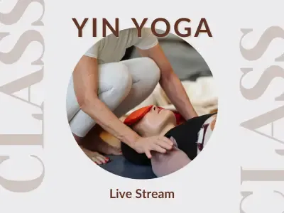LIVE STREAM Yin Yoga & Inhale, Exhale, Relax