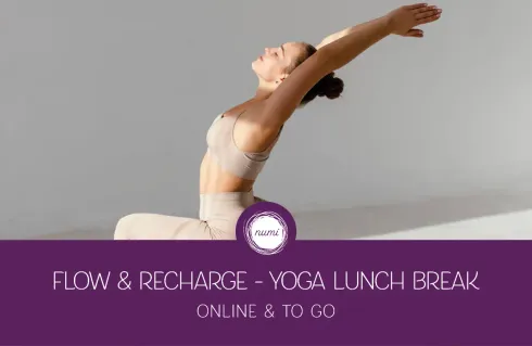 »Flow & Recharge« – Yoga Lunch Break mit Theta Healing| ONLINE