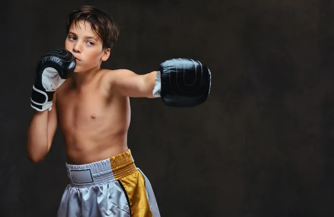 Kids Kickboxen Fortgeschrittene (ab 6 Monate Trainingserfahrung)