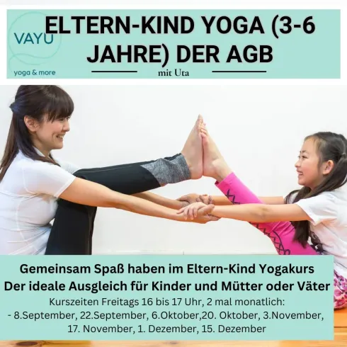 Eltern-Kind-Yoga Der AGB (4-6 Jahre) Bitte Beschreibung lesen