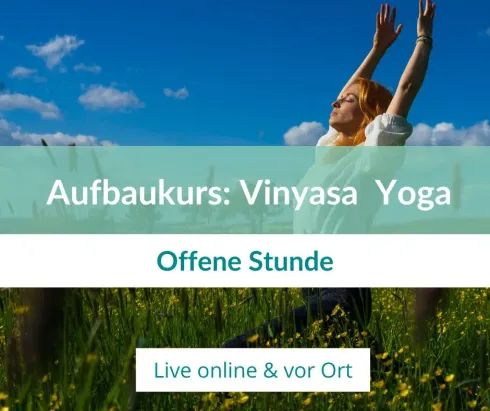 Vinyasa Flow Yoga I mittel (online)