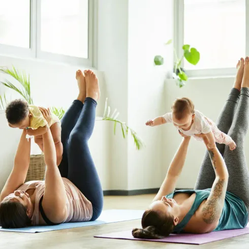 Yoga für Mamis (Rückbildung)
