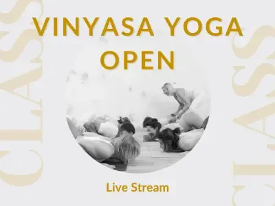 LIVE STREAM Vinyasa Yoga Open
