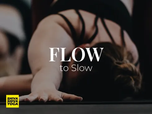 Flow to Slow Yoga (English) 75 – Medium